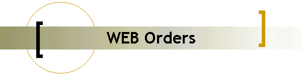 WEB Orders